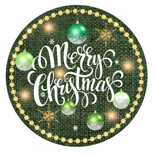 Merry Christmas wreath sign, metal wreath sign, wreath center, round wreath sign