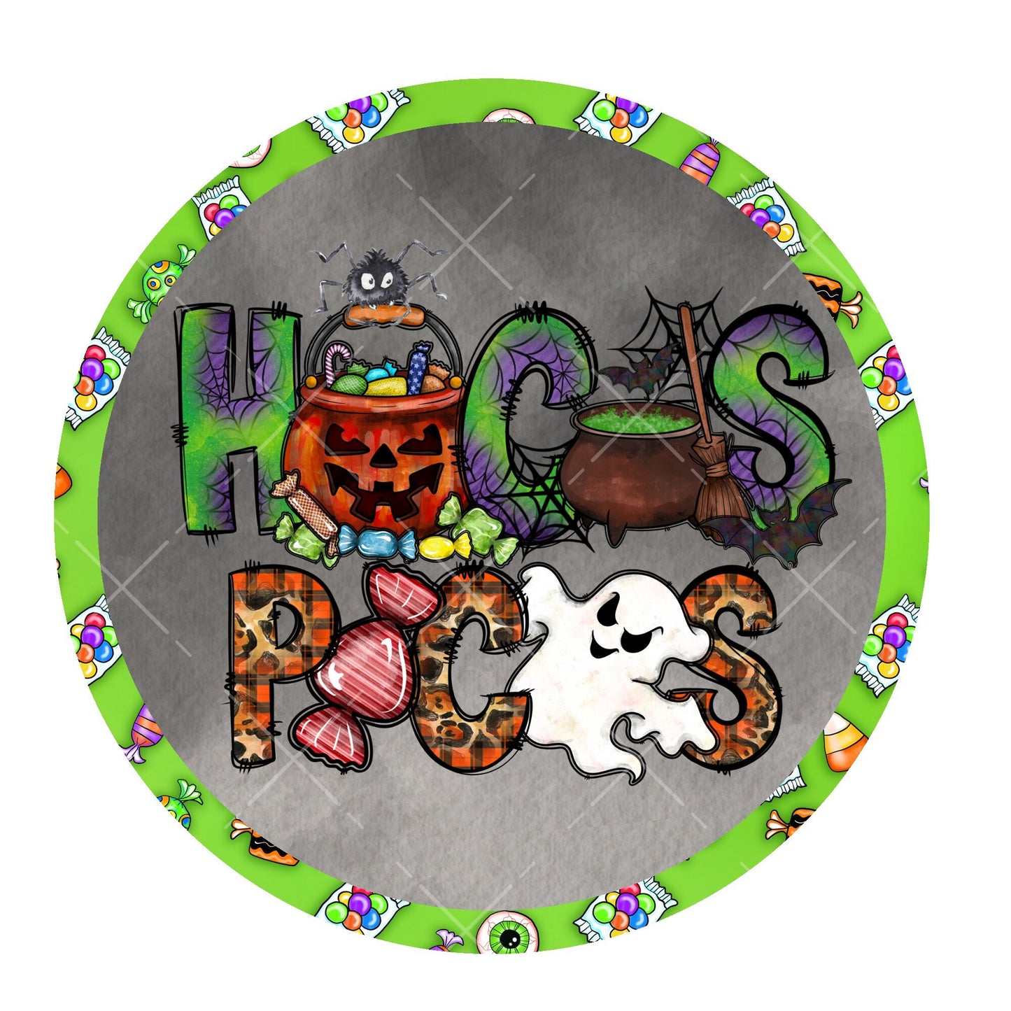 Hocus pocus wreath sign, metal wreath sign, signs for wreaths, Halloween home decor signs