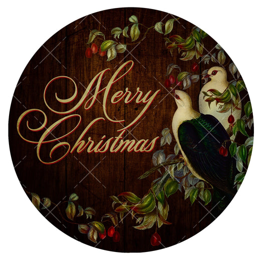 Merry Christmas dove wreath sign, metal wreath sign, signs for wreaths, Christmas home decor signs