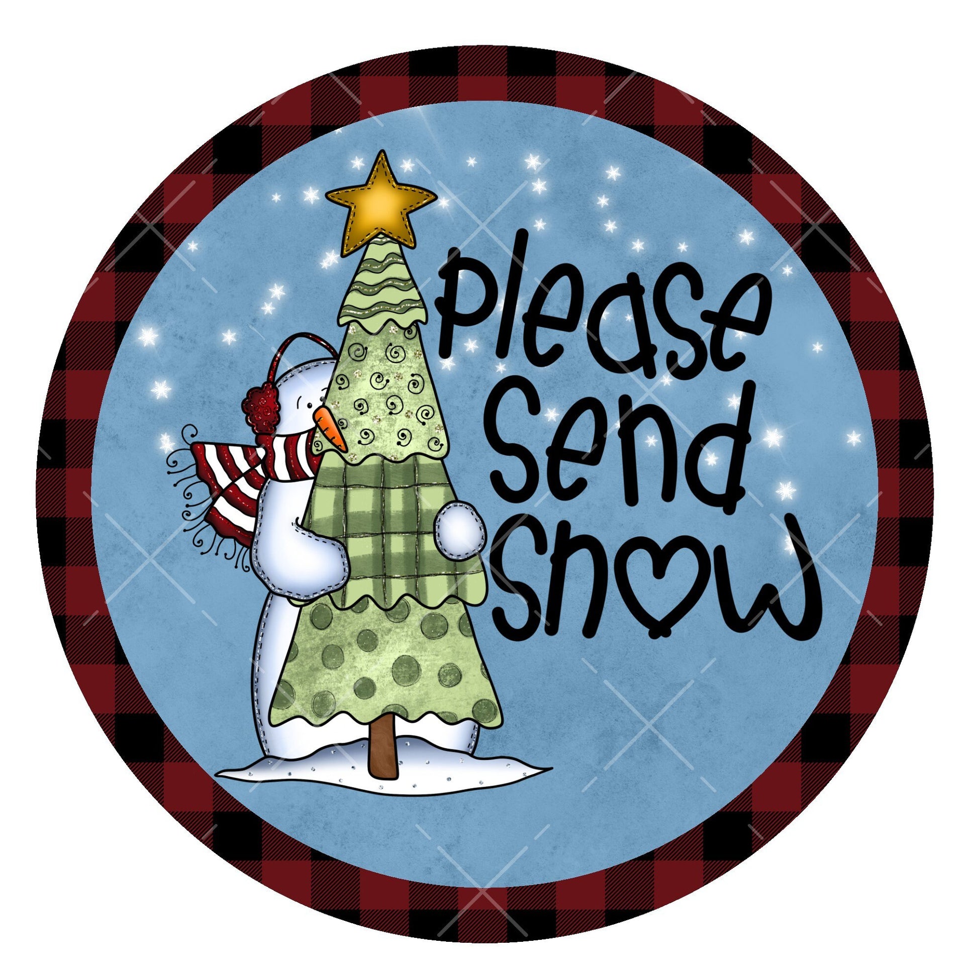 Please send snow snowman wreath sign, metal wreath sign, signs for wreaths, home decor signs, door hanging, lindys sign creations